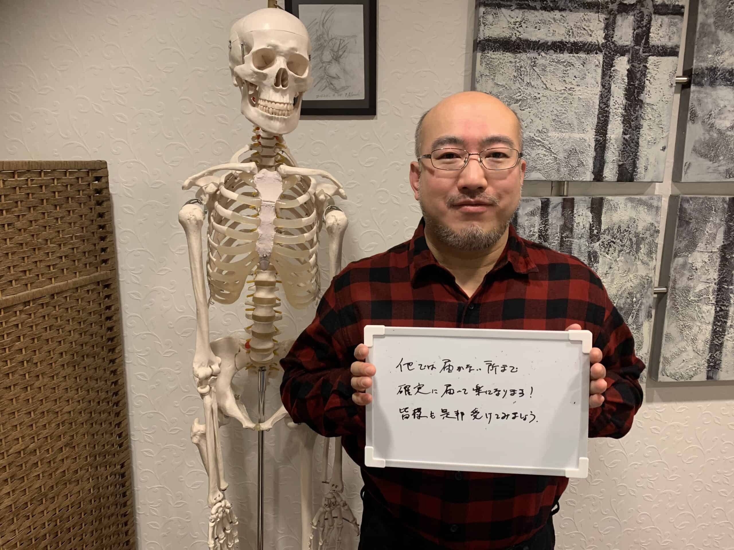 東京から梅田みどり推拿整体院へ通うバイオリニスト 戸澤哲夫様